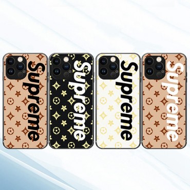 潮流 ブランド Supreme IPHONE13promax/13miniカバー 経典ロゴ付き オシャレ シュプリーム iphone13/13pro薄型ケース 革紋 耐衝撃 アイフォン12pro/12promax/12mini/12フルカバー 指紋防止 ファッション 男性 iPhone11pro/11promax/11ケース 汚れにくい 大人気 レディース