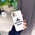 潮流 シュプリームコラボディズニーiPhone13/13miniケースブランド キュート漫画柄 supremeアイフォン13pro/13pro maxソフトカバー 落下保護 iPhone12promax/12pro/12mini/12ケース スタイリッシュ 簡約 iphone11pro max/11pro/11カバー メンズ ファッション レディース愛用