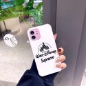 潮流 シュプリームコラボディズニーiPhone13/13miniケースブランド キュート漫画柄 supremeアイフォン13pro/13pro maxソフトカバー 落下保護 iPhone12promax/12pro/12mini/12ケース スタイリッシュ 簡約 iphone11pro max/11pro/11カバー メンズ ファッション レディース愛用