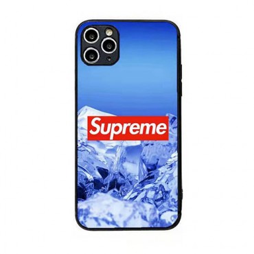 シュプリーム IPHONE13pro max/13pro/13mini/13スマホケース 個性氷雪柄 ファッション ブランド supreme アイフォン12pro/12mini/12pro max/12カバー 耐衝撃 レンズ保護 iphone11pro max/11pro/11ソフトケース 高品質 メンズ レディース