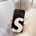 シュプリーム ブランド iPhone13pro max/13pro/13スマホケース 大きいS印字 かっこいい 創意 supreme コラボ the north face アイフォン12pro/12pro max/12mini/12フルカバー 超人気 ソフト 落下保護 IPHONE11pro max/11pro/11ケース 滑り止め 軽量 放熱性よい メンズ レディース