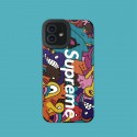 Supreme アイフォン13pro/13pro max/13ケース ブランド 個性 漫画プリント柄 シュプリーム IPHONE12/12pro/12pro maxスマホカバー 滑り止め レンズ保護 iphone11pro max/11pro/11スマホケース 人気 オシャレ 男女ペア揃い