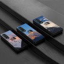 The North FaceブランドGalaxy Z Fold3スマホケース ユニークな折り畳み式 デザイン 超薄型 ザノースフェイス コラボ gucci galaxy z fold 3カバーケース 広々雪山柄 ギャラクシーフォールド3 携帯カバー 贅沢 ファッション 高品質