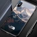 人気 ブランド ザノースフェイス IPHONE13pro max/13proスマホケース 強化ガラス the north face アイフォン13mini/13保護カバー 耐衝撃 フィット iPhone12pro max/12mini/12pro/12ケース 雪山柄 ファッション iphone11pro max/11pro/11カバー 個性 メンズ 流行り レディース