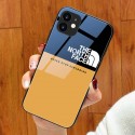 潮流 ブランド ザノースフェイス iPhone13pro max/13proスマホケース 強化ガラス 耐衝撃 the north face アイフォン13/13miniカバー 簡約 シンプル 個性 IPHONE12pro max/12pro/12mini/12ケース 手入れ簡単 iphone11pro max/11pro/11カバー カップル ペア 男女兼用