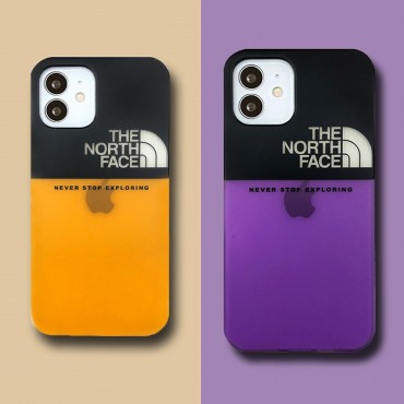 個性 ザノースフェイス iPhone13pro max/13pro/13ケースブランド 半透明デザイン 高品質 the north face アイフォン12pro/12pro max/12カバー マッチ調 手触り良い 耐衝撃 iphone11/11pro/11Pro maxケース 簡約 ファッション 男の子 レディース