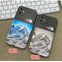 ブランド ザノースフェイスIPHONE13pro max/13pro/13スマホケース 個性 おしゃれ雪山柄 the north face アイフォン12pro/12pro max/12カバー メッキ加工 手入れ安い iphone11/11pro/11pro maxソフトケース 柔らかい 落下保護 メンズ レディース