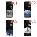 ハイブランド Samsung z flip4ケース The North Face 耐衝撃 ザノースフェイス Galaxy Z FLIP3スマホケース 人気雪山柄 ギャラクシー Z Flip 携帯カバー レンズ保護 galaxy z flip4ソフトケース 大人気 ファッション