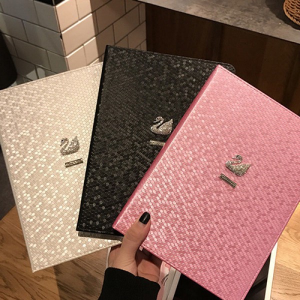 かわいい スワロフスキー IPAD AIR5 /MINI6 2022世代ケース 手帳型 おしゃれ Swarovski アイパッドpro 11インチ（2021/2020）保護カバー キラキラ 手入れ安い IPad pro 8/7/6/5 世代ケース 三つ折り スタンド可 高品質 おしゃれ