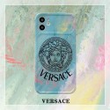 VERSACE ブランド スターバックス iphone 12/12 pro/12 mini/12 pro max/11/11 pro/11 pro max/se2ケース ins風 シンプル Starbucks ヴェルサーチ カラー色 メデューサ柄 モノグラム 可愛い アイフォンx/xs/xr/8/7カバー メンズ レディース