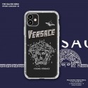 ヴェルサーチ ブランド iphone 12/12 pro/12 mini/12 pro max/11/11 pro/11 pro max/se2ケース シンプル Versace メデューサ モノグラム 惑星柄 Young Versace クリアケース アイフォンx/xs/xr/8/7/6カバー メンズ レディース