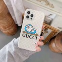 グッチ ブランドiphone13pro max/12pro max/12 pro/12カバー レディース ススマ保護 かわいい ドラえもんさん コラボ Gucci アイフォン11 pro/11 pro max/se2ケース 滑り止め デザイン 限定スタイル iphone xr/xs/x/xs max ケース 定番 モノグラム メンズ