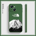 おしゃれブランドザノースフェイス iphone 13Pro max/13Pro/13mini/13 カバー 雄大雪山柄 the north face アイフォン12pro max/12pro/12mini/12保護ケース個性柄ファッションiphone11 pro/11 pro max/se2 ケース柔らかい 耐衝撃 メンズ レディース放熱性カップル