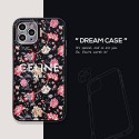 セリーヌ iphone 12 mini/12 pro max/11 pro max/se2ケース ブランド CELINE モノグラム 黒白色 華風 ロゴ 衝撃吸收 オシャレ 高弾性 アイフォン12/12 pro/11/11 pro/x/xs/xr/8/7カバー レディース