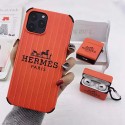 エルメス ブランド iphone12pro/12mini/12pro max/11/11 pro/11 pro maxケース かわいい スーツケース型 エアーポッズ プロ HERMES 四角保護 AirPods 1/2/3/proケース 収納可能 iphone x/xr/xs/xs maxケース 四角保護 アイフォン12/11/se2/8 plus/7ケース ファッション レディース