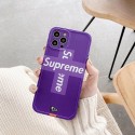 シュプリーム iphone 12 mini/12 pro max/11 pro max/se2ケース 面白い supreme インスタ風 十字モノグラム ブランド シンプル 衝撃吸收 セレブ 3色 アイフォン12/12 pro/11/11 pro/x/xs/xr/8/7カバー レディース