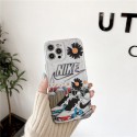 ナイキ ブランド iphone 12mini/12pro max/11 pro maxケース 可愛い ジャケット型 菊 スニーカー柄 Nike モノグラム ins風 シンプル アイフォン12/12 pro/11/11 pro/x/xs/xr/8/7カバー レディース