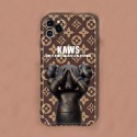 カウズiphone13/ iphone 12/12 proケース ブランド モノグラム kaws アイフォン12 pro max/12 mini ケース オシャレ 人形柄 TPU製 アイフォン11/11pro/11 pro max/se2ケース ソフト耐衝撃 かわいい iphone xr/xs/x/xs max ケース男女 ファッション 人気