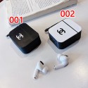 ペア揃いシャネル AirPods1/2/pro 収納ケース 黒白 シンプル 高級ブランド chanel エアーポッズポロ/1/2ケース落下防止 おしゃれ 保護ケース ロゴ付き 贅沢 カナビナ付き かわいい 携帯便利 