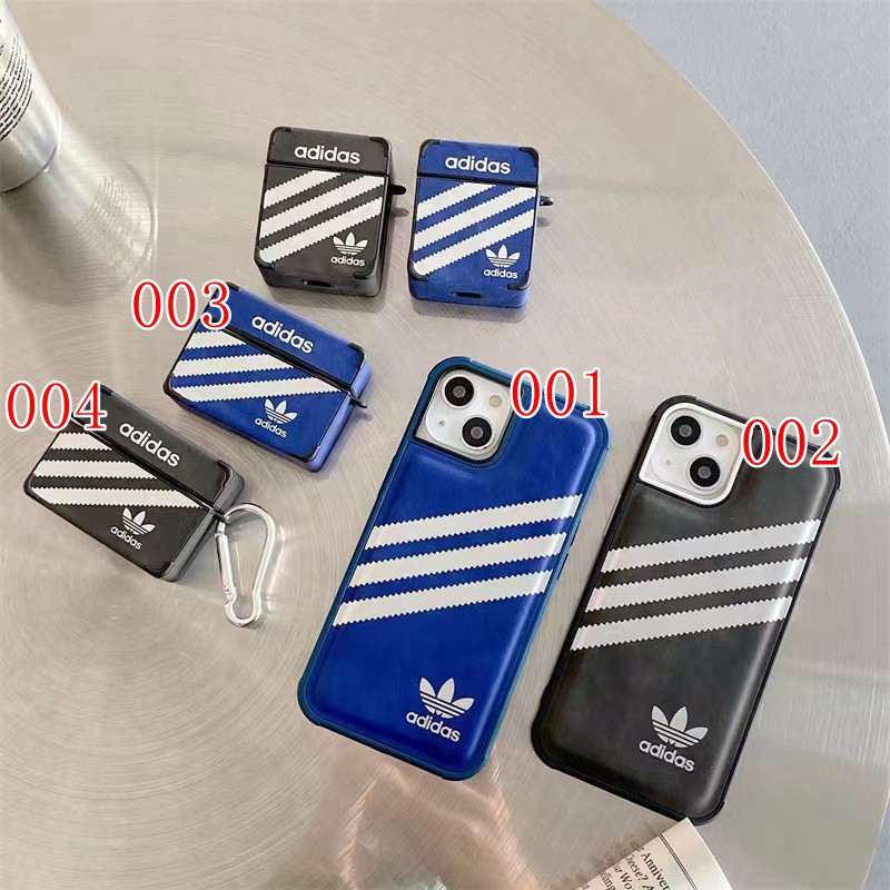 Adidas ブランド iphone14max/13proスマホケース