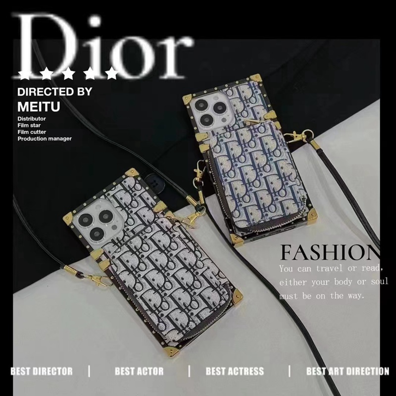 DIOR ブランド アイフォン14max/13proケース