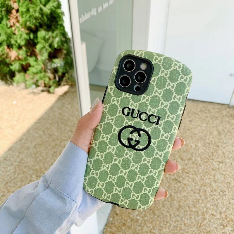  gucci アイフォンiphone 13mini /12pro max/12/12proカバー 経典柄 刺繍付き