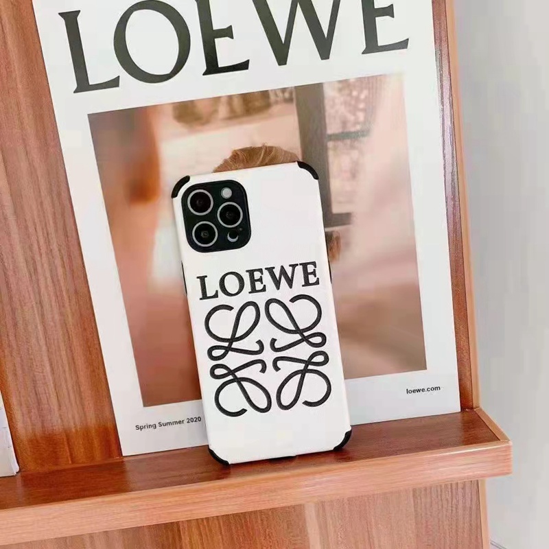  Loewe アイフォン13pro/13pro max/12miniソフトカバー 耐衝撃 おしゃれ 四角保護 