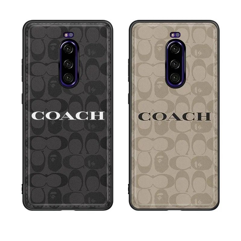 coach エクスペリア XZ Premiumカバー シンプル 高品質 ビジネス 男女兼用