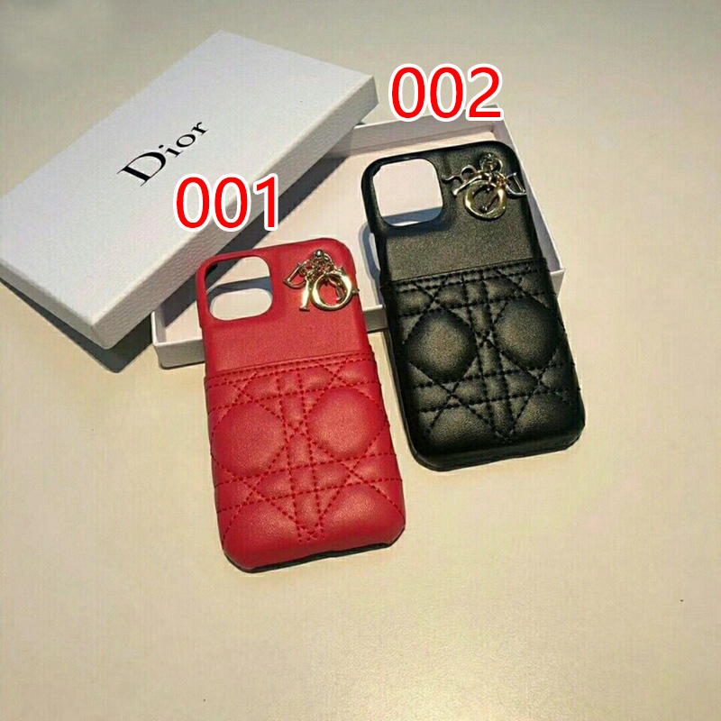 Dior iphone13mini/13pro maxカバー 純正レザー シンプル 贅沢 