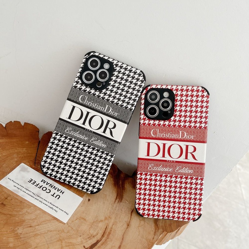 ブランド Dior アイフォン13pro max/13pro/13スマホケース おしゃれ 千鳥格