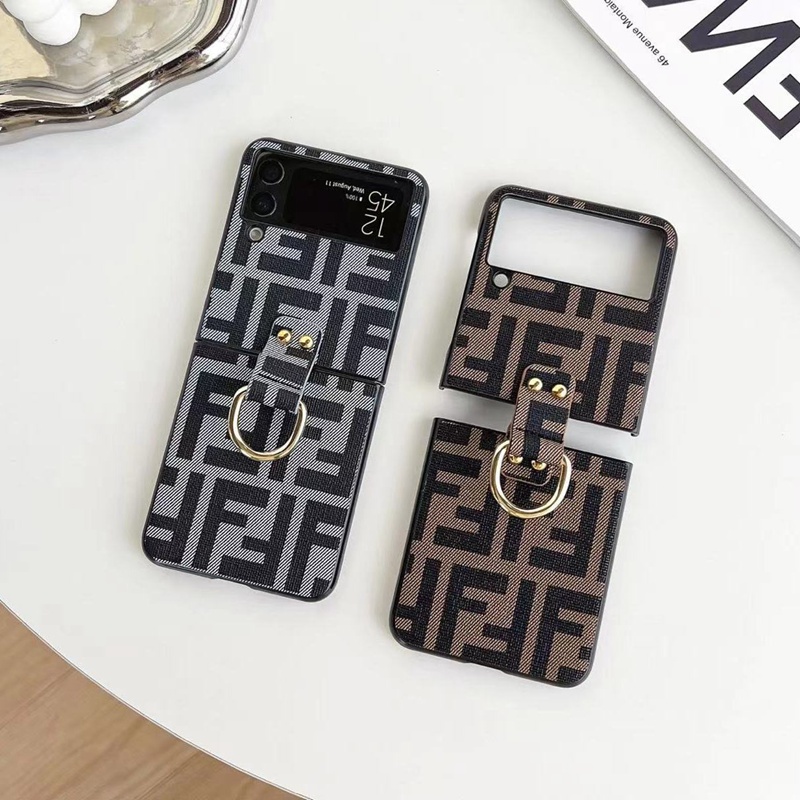 FENDI Samsung ギャラクシーZ Flip4 携帯カバー 