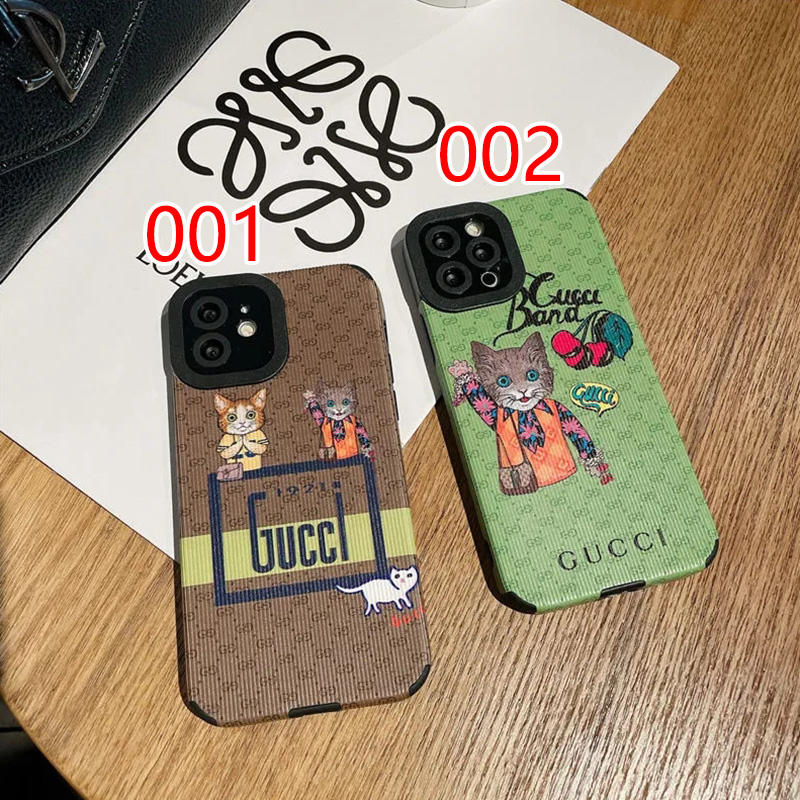 GUCCIブランドIPhone13Pro max/13/13pro携帯カバー 滑り止め 傷防止