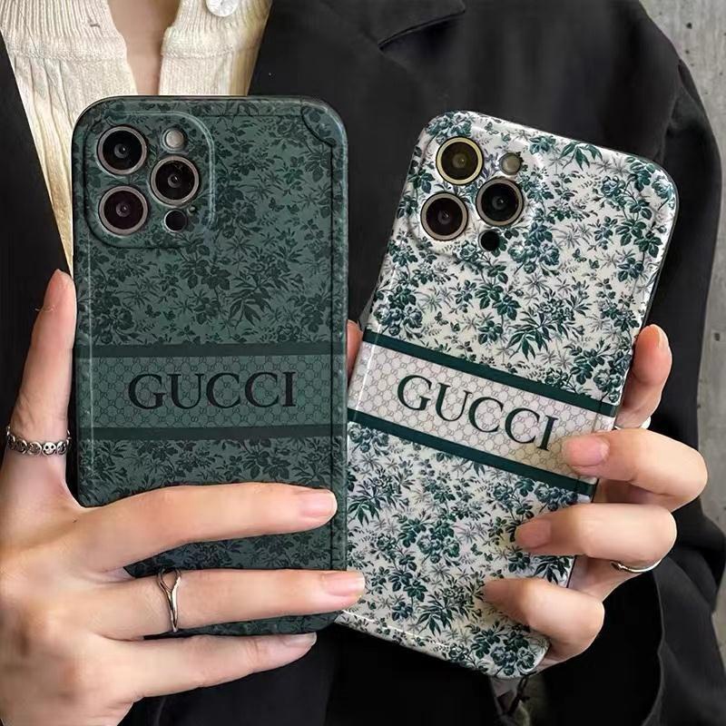 ブランド Gucci アイフォン13/13pro/13pro maxスマホケース 復古小紋柄 