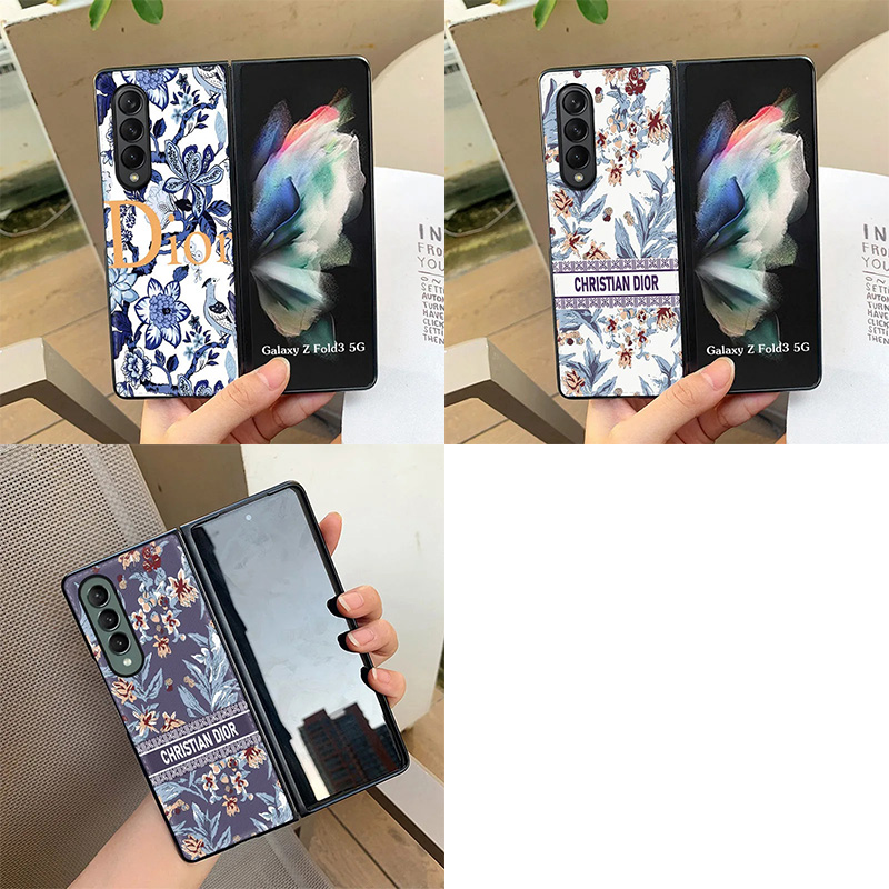 ハイブランド Dior 折り畳み式 galaxy z fold3スマホケース 使用スムーズ