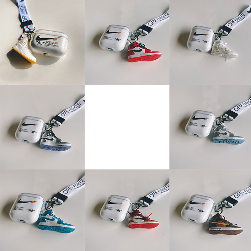 NIKE ブランド AirPods 3/proケース 個性デザイン 靴飾り 