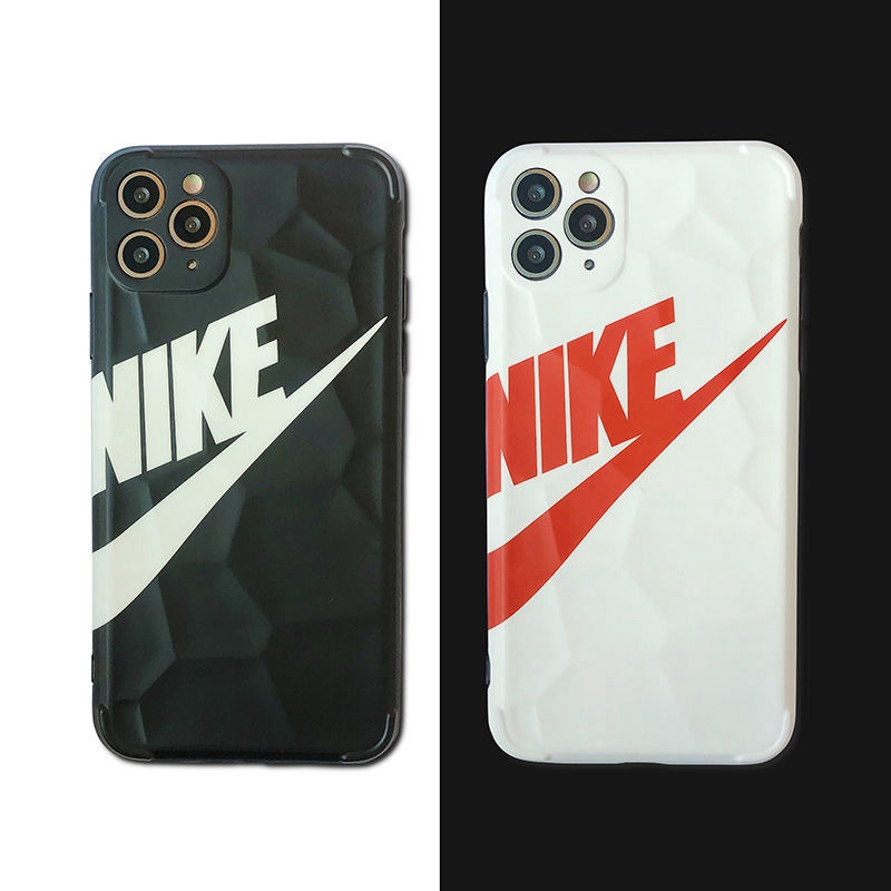 ブランドNIKEアイフォン13/13pro/13pro maxスマホカバー 凹凸ウォーターキューブ形 個性