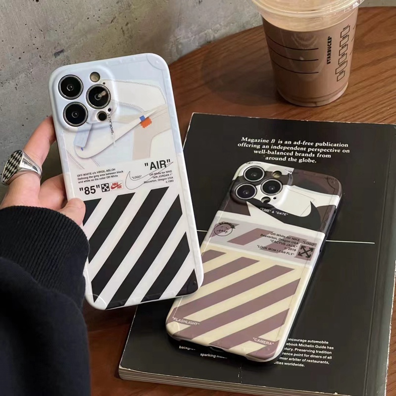  off-white コラボ ナイキ iPhone14Plus/14ケース