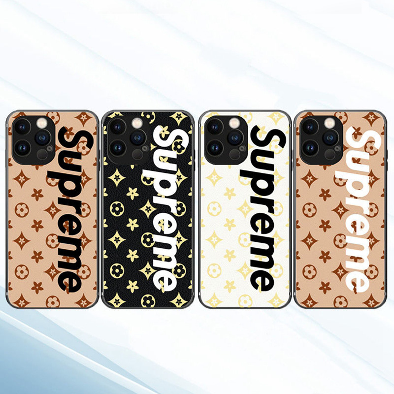 潮流 ブランド Supreme IPHONE13promax/13miniカバー 経典ロゴ付き オシャレ 