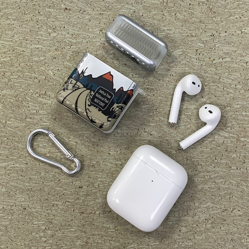 流行り ザノースフェイスAIRPODS 3 収納ケース 携帯便利 紛失なし