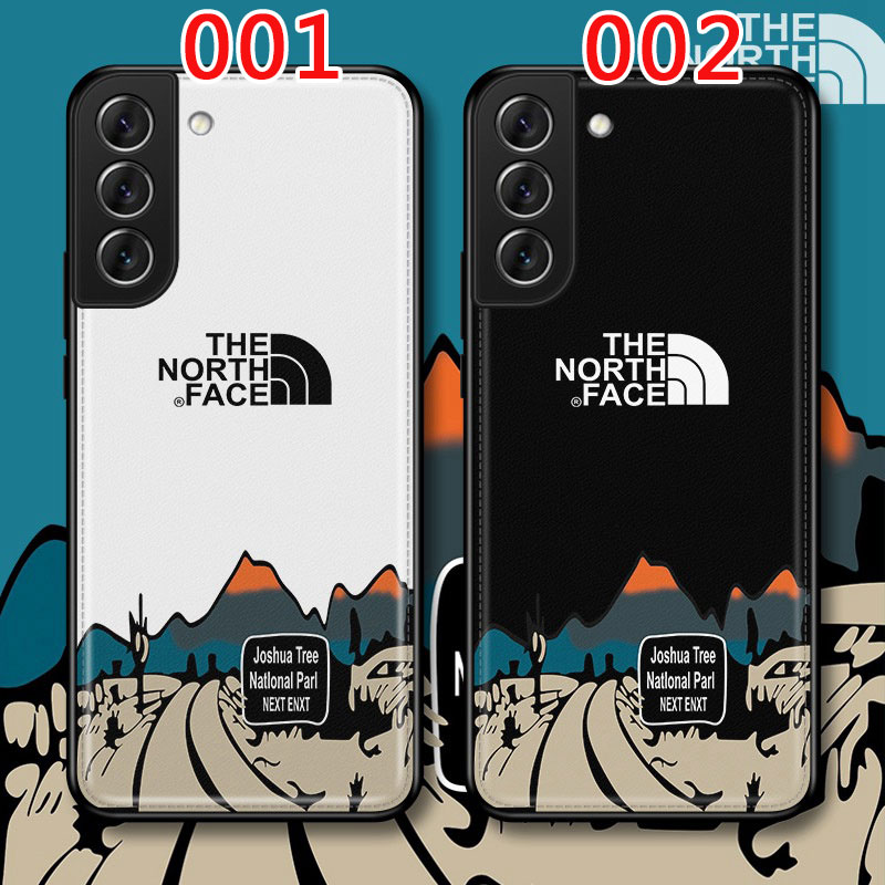 The North Face アイフォン13pro max/13pro/13ケース 人気 加州道路柄 流行り