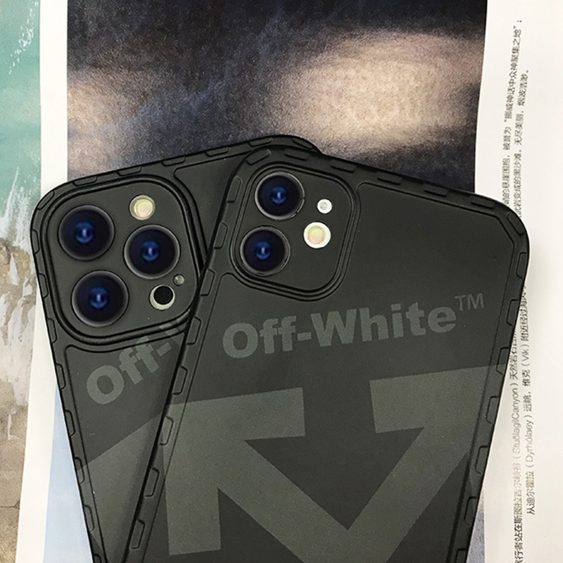  off-white アイフォン12pro/12pro max/12スマホカバー 潮流スタイル 滑り止め