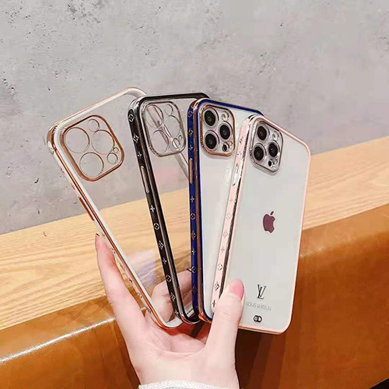 ブランドルイヴィトンiphone13/12ケース透明カバーおしゃれ