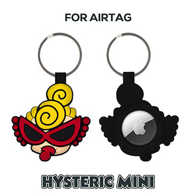 Hysteric Mini ブランドAirTagアクセサリー ヒステリックミニ GPSペット 金属リング