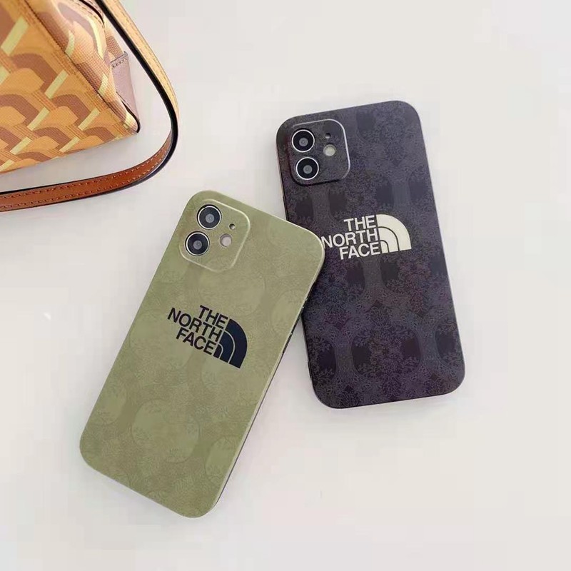 THE NORTH FACE ザ・ノース・フェイス ブランド iphone 12 mini/12 pro max/11 pro max/se2ケース カリフォルニア アジア風柄 シリコン ソフト ins風 レディース