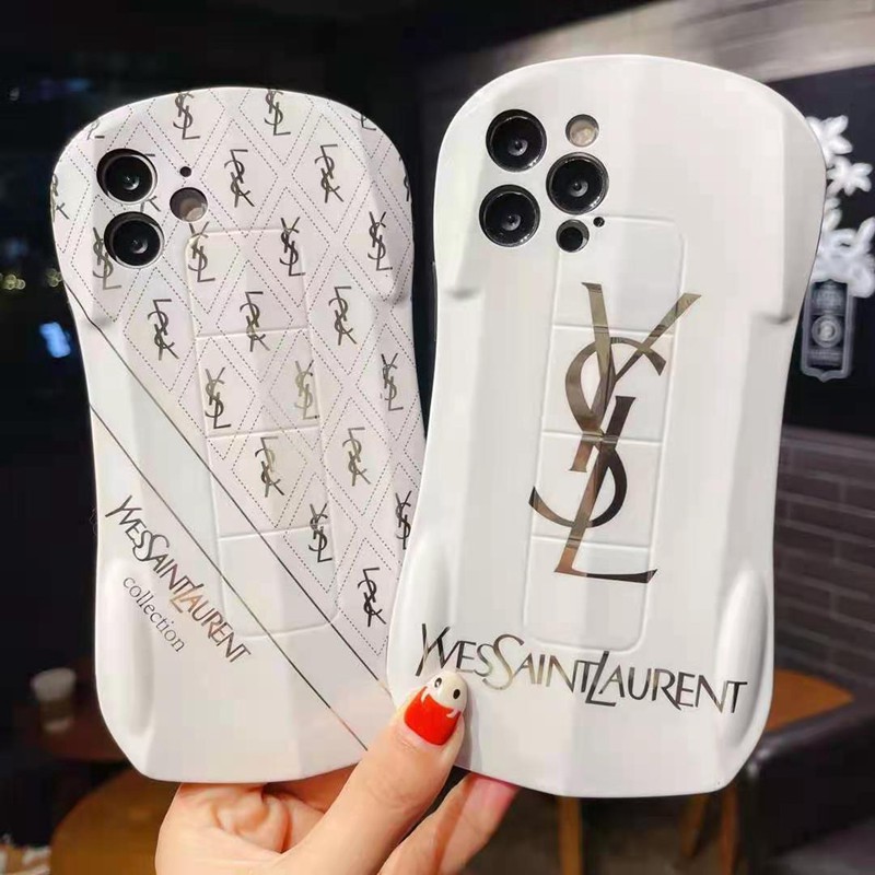 YSL イブサンローランiphone12/12 pro/11pro maxケース ブランド スポーツカー風 かわいい iphone 12 pro max/12 max/11/xr/xs maxケース 女性向け ins風 アイフォン