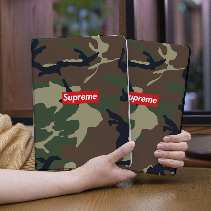 SupremeシュプリームBapeブランドipad pro 2021カバー全機種対応ipad air4 mini/4/5/7/8 激安 迷彩色 11/10.2/12.9/9.7インチ モノグラム ダミエ アイパッド 6/5/4/3/2ケース 手帳型iPadミニ5/4/3/2/1カバー